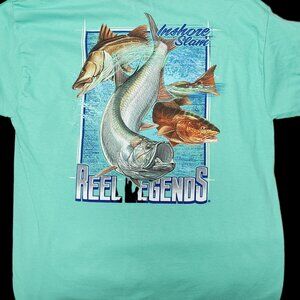 NWOT Size Large Short Sleeve Reel Legends Fishing Shirt